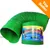 Green extendable tunnel labelled 'Bunny Warren', described as an all-weather rabbit burrow. Text highlights it can be bent and extended, with a 'Top Seller' badge in the corner.