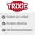 Trixie. Hindert am Lecken, flexibles Material, mit Klettverschlüssen.