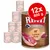 RINTI Singlefleisch Lamm Pur koiran märkäruoka, 12 x 800 g. Etiketissä tekstit: 1 Protein Single, getreidefrei.