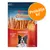 Rocco Chings Originals 75 g, 100% chicken breast strips, Próbálja ki! felirat látható a csomagoláson, kutya képe az alsó részen. Rocco Chings Originals 75 g, 100% chicken breast strips, Próbálja ki! felirat látható a csomagoláson, kutya képe az alsó részen.