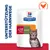 Hill's Prescription Diet c/d stress multicare weight pour chat, texte allemand « UNTERSTÜTZUNG DER HARNWEGE », pictogramme poulet orange en haut à droite.