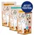 Catessy Crunchy Snacks in drei Sorten: Ente, Truthahn & Huhn; Lachs, Garnelen & Forelle; Käse. Hinweis 'Triple taste, triple fun!' und Button 'Jetzt testen'.