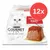 PURINA GOURMET REVELATIONS, Mousse Rind, balení 12x. Na obalu bílá kočka a porce masové pěny na talíři. PURINA GOURMET REVELATIONS, Mousse Rind, balení 12x. Na obalu bílá kočka a porce masové pěny na talíři.