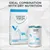 CONCEPT FOR LIFE VETERINARY DIET WEIGHT CONTROL, sacco e lattina con cane stilizzato blu. Testo visibile: IDEAL COMBINATION WITH DRY NUTRITION.