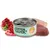 Консерва GranataPet SuppenKasper для кошек, видна надпись: Huhn & Thunfisch Chicken & Tuna, рядом куски тунца, курицы и гранат.
