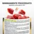 Testo: 'MINIMAMENTE PROCESSATO, ingredienti riconoscibili al 100%'. Etichetta visibile: alimento complementare per gatti adulti, composizione: tonnetto 57%, spigola 5%, riso 15%.