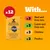Pack of 12 with 3 beef and liver mix, 3 lamb and liver mix, 3 chicken, and 3 poultry pouches. Pedigree branding visible on one pouch.