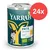 Yarrah Bio Paté mit Huhn, Algen und Spirulina. Getreidefreie Rezeptur. Beter Leven 3 Sterne Zertifikat. Packung enthält 24 Dosen.