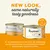 Image shows two Applaws chicken breast with cheese 156g tins, highlighting a new packaging design. Text states the look may change but the natural recipes remain the same.