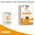 Image showing change from old to new IAMS packaging for adult dog food with fresh chicken, highlighting 82% animal protein, dental care system, and complete balanced nutrition.