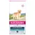 Eukanuba Breed Specific Golden Retriever Adult -kuivaruokapakkaus, 12 kg. Teksti: Premium dry food, +1 Year, maininta muista roduista, englanninkieliset ravintotiedot alareunassa.