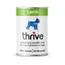 Tin labelled Lamb, thrive, a natural and irresistible recipe for dogs of all breeds and ages. 100% Natural. 0% Nonsense.