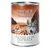 Wolf of Wilderness dåse, The Taste of the Outback, 100% kornfri opskrift. Ikoner viser ged, kylling og lam som ingredienser.
