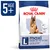 Royal Canin maxi L adult 5+, pour chiens de 26 à 44 kg, santé digestive, soutien vitalité optimale, illustration d’un berger allemand, texte anglais visible sur l’emballage.