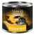 Wild Freedom Golden Valley Chicken with Rabbit, 200 g. 100% grain-free recipe widoczne na etykiecie puszki z wizerunkiem kota.