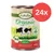24x Lukullus Organic Adult, ternera ecológica con manzana, pera, trigo sarraceno y aceite de lino, lata de 400g. Producto ecológico certificado con sabor natural. 24x Lukullus Organic Adult, ternera ecológica con manzana, pera, trigo sarraceno y aceite de lino, lata de 400g. Producto ecológico certificado con sabor natural.