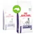 Packaging change from Royal Canin Veterinary Dental Medium & Large Dogs to Royal Canin Expert Dental Medium & Large Dogs, indicated by green arrow.