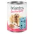 Briantos Chunks in Gravy, Adult, mit Lachs und Karotten, 415 g. Ohne Zuckerzusatz, keine künstlichen Aromen.