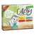 Catessy Mega Pack, 56 posiłków: 14x kurczak w sosie, 14x łosoś atlantycki w sosie, 14x wołowina w sosie, 14x wątroba i serce w sosie. Opakowanie z motywem kota.