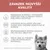 ZÁVAZEK NEJVYŠŠÍ KVALITY: pravidelné kontroly veterinářů, otevřené prohlášení složek, nejprodávanější značka granulí bez obilovin, obal z recyklovatelného materiálu.