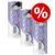 Three tubes of Concept for Life Beauty Cubes Freeze-Dried Snacks Salmon 25g with a red percentage discount symbol. Visible cat image and product branding on packaging.