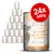 Pack of 24 tins, each 400g. Label shows chicken with duck, carrots and cooked millet. Gluten-free and high meat content indicated on packaging. Pack of 24 tins, each 400g. Label shows chicken with duck, carrots and cooked millet. Gluten-free and high meat content indicated on packaging.