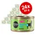 Lot de 24 boîtes Cosma Pure Love Kitten Skipjack Tuna in Jelly, 85 g chacune. Texte visible : KITTEN, COSMA PURE LOVE, SKIPJACK TUNA IN JELLY.