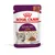 Sachet Royal Canin Sensory Taste pour chat, 85 g, bouchées en sauce. Texte visible : Feline Health Nutrition, Stimule le sens particulier du goût chez les chats.