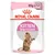 Royal Canin KITTEN Sterilised, 85 g x 12. Billede af kat på forsiden af pakken.