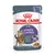 Royal Canin CARE Appetite Control, 85 g. Tekst: Proven results over 90% of owners reported controlled begging in 4 weeks. Billede af kat og foder i gelé.