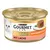 Purina Gourmet Gold Raffiniertes Ragout mit Lachs, Katzenfutter in einer goldenen Dose.