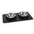 Karlie Diner Set Silikon Dex - 2 X 350 ml, Ø 14 cm Schwarz