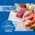 QUALITÄT. DOKAS NÄHRWERTE PRODUKTIONSSTÄTTE regelmäßig geprüft durch SGS INSTITUT FRESENIUS. Image en allemand avec viandes, poisson, œufs et croquettes visibles.