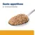 Testo: Gusto appetitoso e irresistibile. Cucchiaio con alimento umido per pet.
