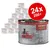 24 консерви по 200 г catz finefood Monoprotein zooplus, вкус пиле. Видими надписи: HIGH PREMIUM, GRAIN FREE, NO ANIMAL TESTING, 98 % месо, без зърно.
