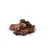 Several dried meat bones on a white background, loosely stacked. Several dried meat bones on a white background, loosely stacked.