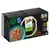 Sheba Nature’s Collection Sélection Mixte en sauce, boîte de 8 x 85 g. Texte visible : certifié MSC, vitamines ajoutées. Photo d’un plat avec morceaux de viande, pois et sauce.