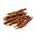 Several chew snacks made from white beef hide stick, wrapped with dried chicken meat.