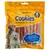 Hansepet Cookies Delikatessen für Hunde, sticks à mâcher au poulet, sachet de 200 g. Texte visible en allemand et anglais sur l'emballage.
