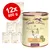 Lot de 12 boîtes Terra Canis Huhn 800 g, poulet avec tomates, amarante et basilic. Texte visible : 100 % Natur, Hausmannskost für Hunde, Chicken with amaranth, tomato & basil.