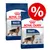 Royal Canin Maxi Adult -koiranruokapakkaukset, etiketissä saksanpaimenkoira ja suuri punainen prosenttimerkki tarjouksen merkkinä Royal Canin Maxi Adult -koiranruokapakkaukset, etiketissä saksanpaimenkoira ja suuri punainen prosenttimerkki tarjouksen merkkinä