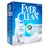 Caja de arena aglomerante para gatos Ever Clean Total Cover, 6L, fórmula con poco polvo. Texto visible: 'Super Premium Clumping Cat Litter', 'Lasts 20% longer', iconos informativos en el frontal. Caja de arena aglomerante para gatos Ever Clean Total Cover, 6L, fórmula con poco polvo. Texto visible: 'Super Premium Clumping Cat Litter', 'Lasts 20% longer', iconos informativos en el frontal.