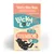 Lucky Lou Tasty Mix-Box, 4 variétés en 12 sachets pour chats adultes, sans céréales, sans sucre ajouté, plus de 96 % viande, made in Germany. Texte partiellement en anglais/allemand.