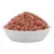 Ciotola bianca con alimento umido per pet di colore marrone rosato, consistenza macinata.