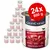 Set 24x800 g conserve animonda GranCarno Adult Multifleich-Cocktail, etichetă cu imagini carne, text: 100% frische Zutaten, ohne Getreide ohne Gluten, Made in Germany.