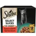 Sheba Pouches Select Slices 12 x 85g - Succulent Selection in Gravy