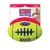 KONG Football Tennis mit Quietscher - 2 Stück, L 19 x B 10 cm