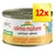 Lot de 12 boîtes Almo Nature HFC Natural filet de poulet, texte visible : pet food + amore, FILET DE POULET, Chicken Fillet, HFC, Natural.