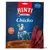 Emballage Rinti Extra Chicko, 170 g, avec texte : 100 % Lamm im Fleischanteil, Zarte Lammstreifen. Mention en allemand : wenig Fett ohne Zucker. Lamelles de viande visibles.