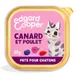 Edgard & Cooper Kitten Paté zonder granen 6 x 85 g voor kitten - eend, kip